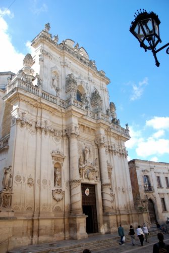 Chiesa di San Giovanni Battista o del Rosario, Lecce, Pouilles, Italie