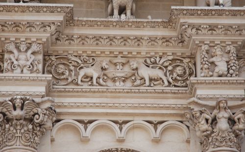 Basilique Santa Croce, Lecce, Pouilles, Italie