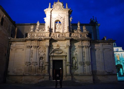 Cathédrale de Lecce, Pouilles, Italie