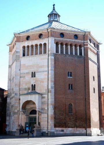 aptistère de la cathédrale de Crémone, Lombardie, Italie