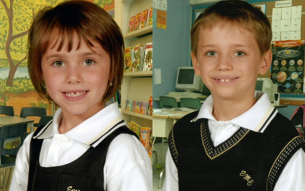 Chloé et Félix Lanciault