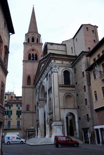 Église Sant’Andrea, Mantoue, Lombardie, Italie