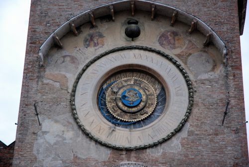 Tour de l’Horloge, Mantoue, Lombardie, Italie