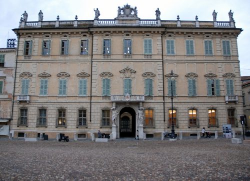 Palazzo Bianchi, Piazza Sordello, Mantoue, Lombardie, Italie