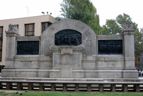 Monument à Giuseppe Verdi, Parme, Émilie-Romagne, Italie