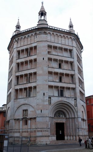 Baptistère, Cathédrale de Parme, Parme, Émilie-Romagne, Italie