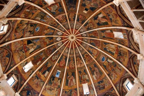 Baptistère de la cathédrale de Parme, Émilie-Romagne, Italie
