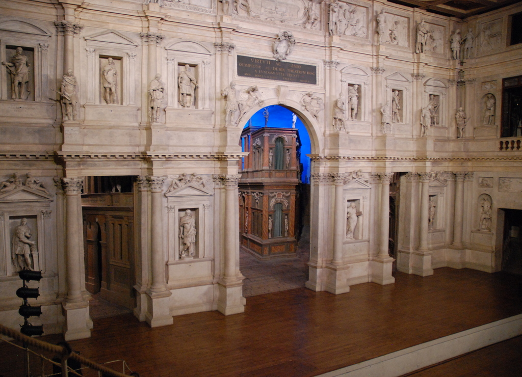 Teatro Olimpico, Vicence, Vénétie, Italie