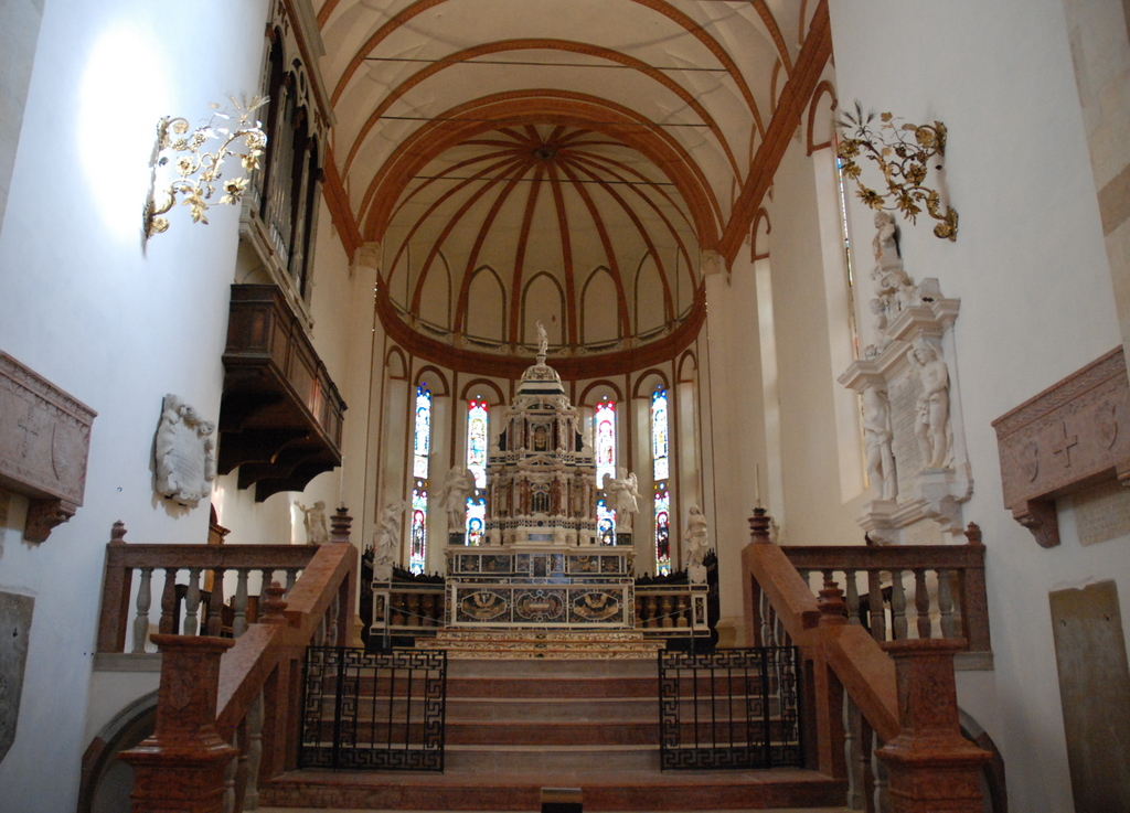 L’église Santa Corona, Vicence, Vénétie, Italie