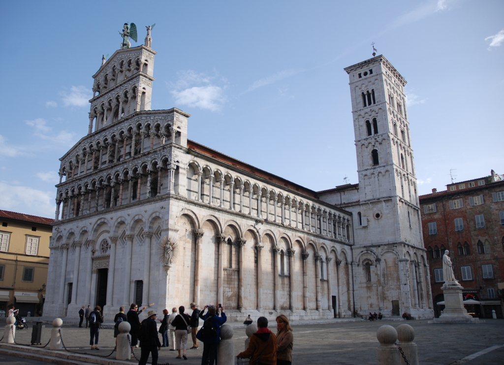 San Michele in Foro, Lucques, Toscane, Italie
