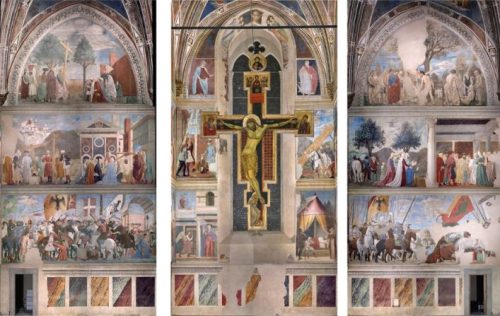 La légende de la Vraie Croix, Arezzo, Toscane, Italie