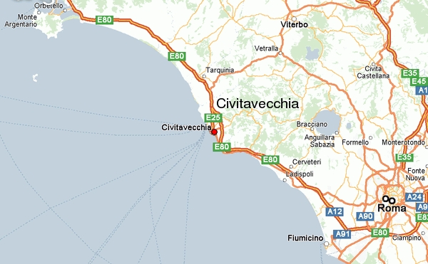 Civitavecchia, Latium, Italie