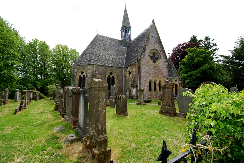 Lush Parish Church, Luss, Écosse, Royaume-Uni