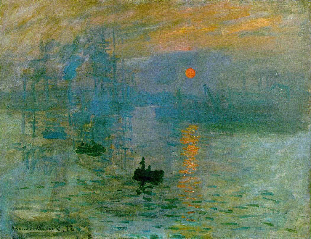 Impression Soleil levant, Musée Marmottan-Monet, Paris France