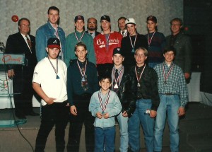 1993, Marc-André est maintenant d'âge bantam et il endosse l'uniforme du Concorde de Laval bantam AA.
