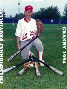 En 1994, Marc-André en est à sa deuxième saison avec l'équipe bantam du Concorde de Laval et il participe au championnat canadien, une compétition tenue à Granby.