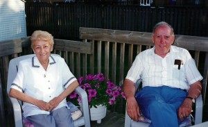 Juillet 1998, monsieur et madame Pichette viennent souper à la maison.