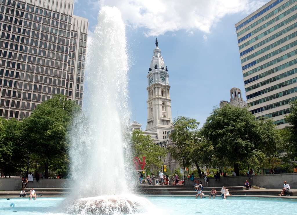 LOVE Park, JFK Plaza, Philadelphie, Pennsylvanie, É.-U.
