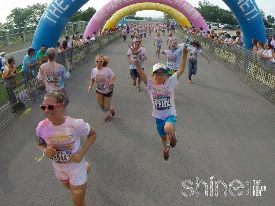 Félix, Color Run, Montréal 2015