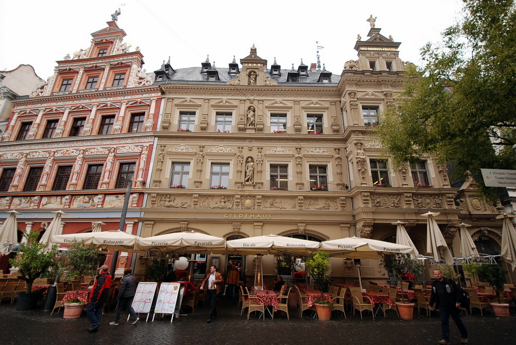 La Maison des syndicats, « Gildehaus, Erfurt, Thuringe, Allemagne