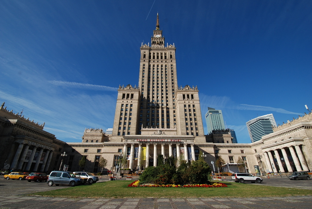 Palais de la culture et de la science, Varsovie, Pologne