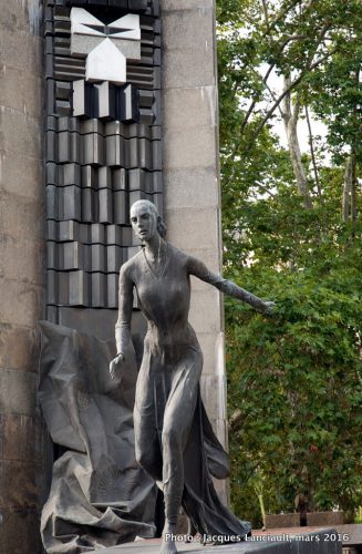 María Eva Duarte de Perón, Buenos Aires, Argentine