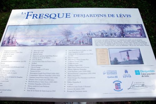 Fresque Desjardins de Lévis, Lévis, Québec