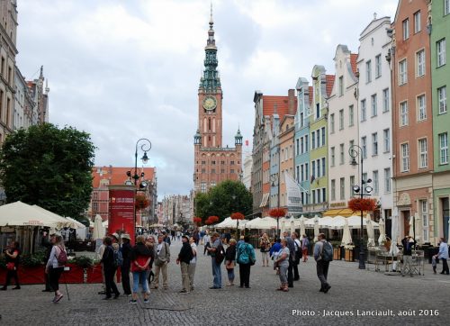 Rue du Long Marché, Gdańsk, Pologne