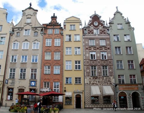 Rue du Long Marché, Gdańsk, Pologne