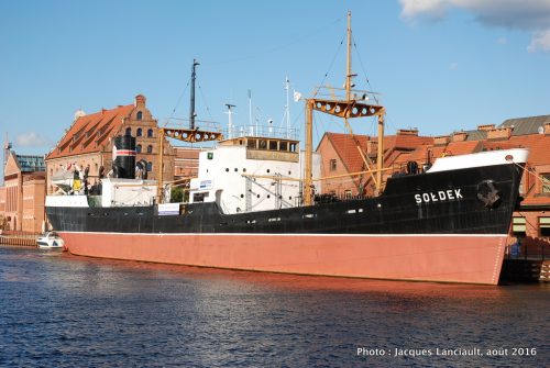 Le bateau-musée Sołdek, Gdańsk, Pologne