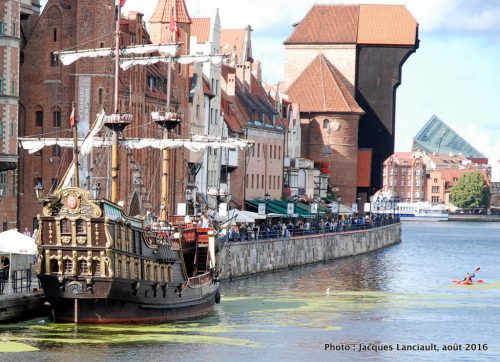 La goélette Czarna Perla, Gdańsk, Pologne