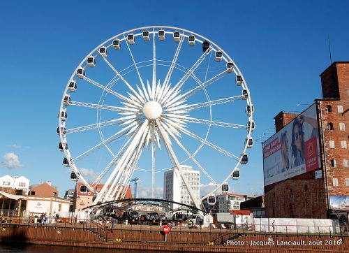 Grande roue, Gdańsk, Pologne