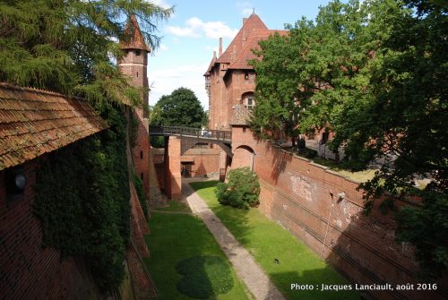 Forteresse de Malbork, Pologne.