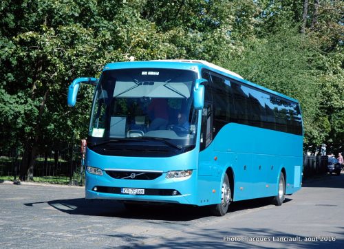 Notre autocar en Pologne.