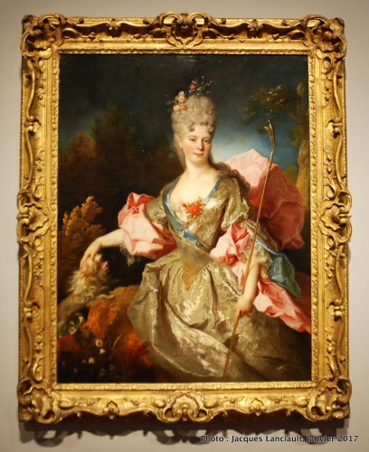 « Portrait en Astrée », Nicolas de Largillierre, 1710, MBAM