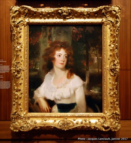 « Portrait de mademoiselle Harriet Maria Day », Thomas Lawrence (1789), MBAM