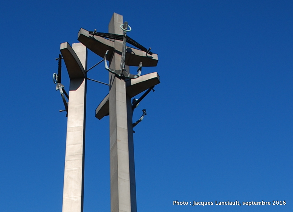Monument aux ouvriers du chantier naval, Gdańsk, Pologne