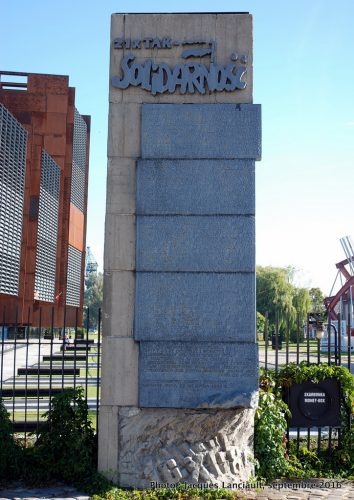 Place Solidarność, Gdańsk, Pologne