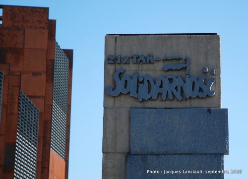 Place Solidarność, Gdańsk, Pologne