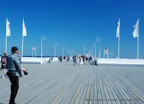 « Molo », la plus grande jetée d’Europe, Sopot, Pologne