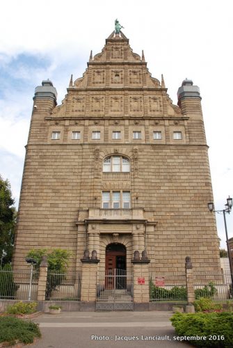 Parc de l'ancienne Banque Nationale de Pologne, Toruń, Pologne