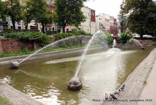 Parc de l'ancienne Banque Nationale de Pologne, Toruń, Pologne