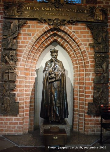 Cardinal Stefan Wyszynski, cathédrale de Gniezno, Pologne