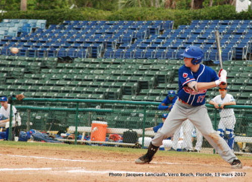 Édouard Julien, Académie Baseball Canada