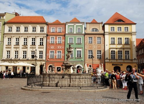 Ancienne place du marché, Poznań, Pologne