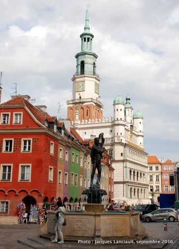 Ancienne place du marché, Poznań, Pologne