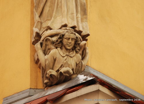 Statue d’un saint, Poznań, Pologne