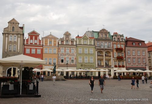 Ancienne place du marché, Poznań, Pologne