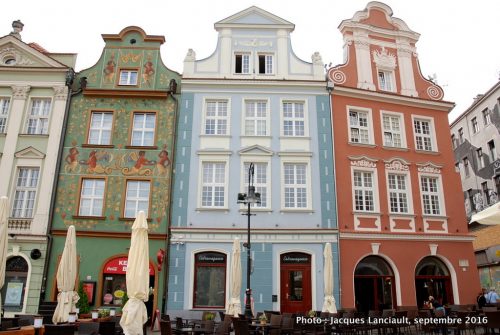 Ancienne place du marché, Poznań, Pologne