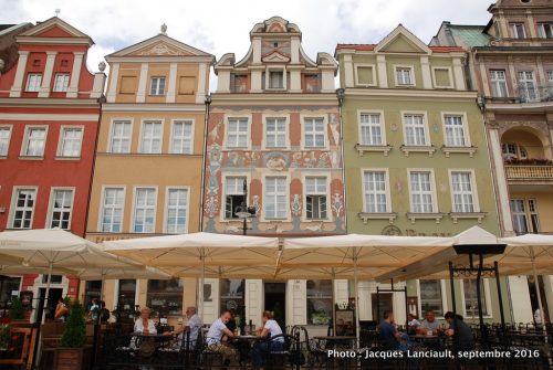Ancienne place du marché, Poznań, Pologne